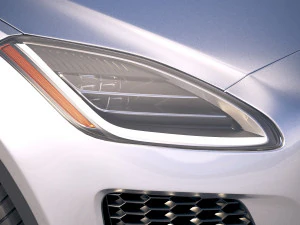 Jaguar E-pace 2018 3D Модель