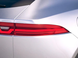 Jaguar E-pace 2018 3D Модель