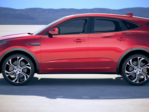 Jaguar E-pace R-dynamic 2018 3D Модель