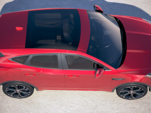Jaguar E-pace R-dynamic 2018 3D Модель