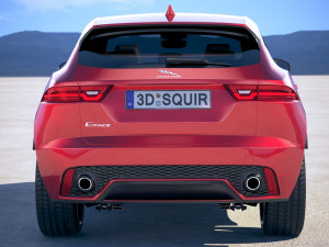 Jaguar E-pace R-dynamic 2018 3D Модель