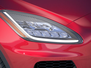 Jaguar E-pace R-dynamic 2018 3D Модель