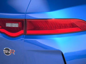 Jaguar F-pace SVR 2019 3D Model