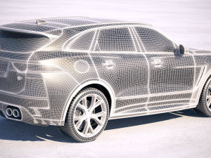 Jaguar F-pace SVR 2019 Model 3D