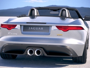 Jaguar F-type 400 Sport Convertible 2018 3D Model