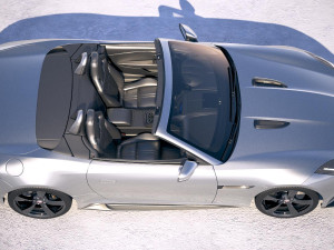 Jaguar F-type 400 Sport Convertible 2018 3D Model