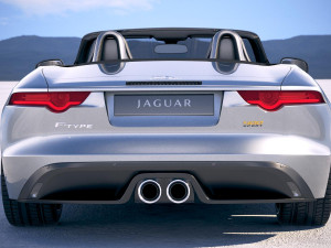 Jaguar F-type 400 Sport Convertible 2018 3D Model