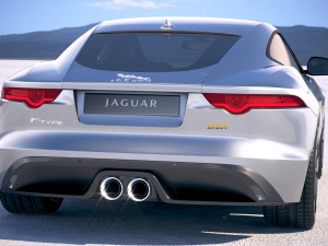 Jaguar F-type 400 Sport Coupe 2018 3D Модель