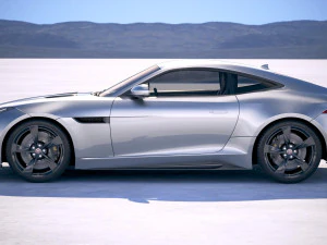 Jaguar F-type 400 Sport Coupe 2018 3D Model