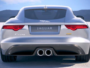 Jaguar F-type 400 Sport Coupe 2018 3D Model