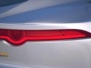 Jaguar F-type 400 Sport Coupe 2018 3D Model