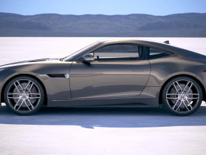 Jaguar F-type R Dynamic Coupe 2018 3D Model