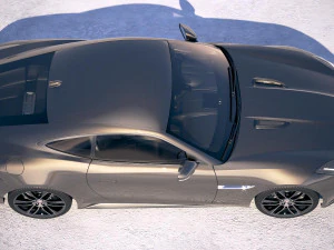 Jaguar F-type R Dynamic Coupe 2018 3D Model