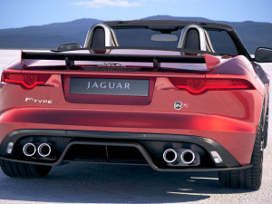 Jaguar F-Type SVR Cabrio 2018 3D Model