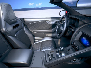 Jaguar F-Type SVR Cabrio 2018 3D Model