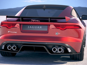 Jaguar F-Type SVR Coupe 2018 3D Model