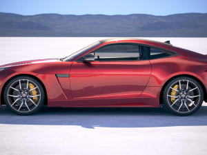 Jaguar F-Type SVR Coupe 2018 3D Model