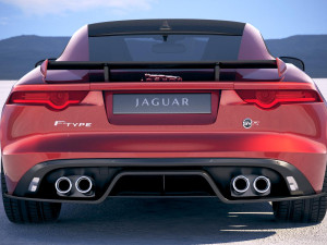 Jaguar F-Type SVR Coupe 2018 3D Model