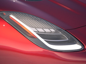 Jaguar F-Type SVR Coupe 2018 3D Model
