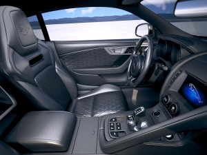 Jaguar F-Type SVR Coupe 2018 3D Model