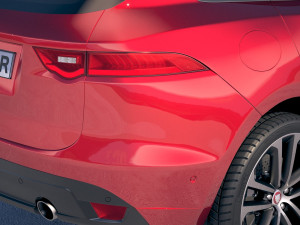Jaguar F-pace R 2019 3D Model
