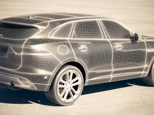 Jaguar F-pace R 2019 3D Model