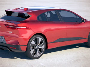 Jaguar I-Pace 2018 3D Model