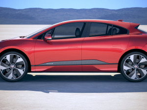 Jaguar I-Pace 2018 3D Модель