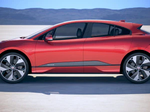Jaguar I-Pace 2018 3D Model