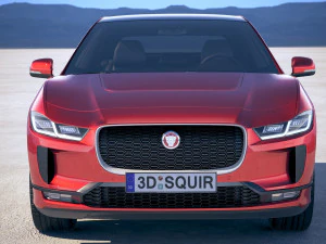 Jaguar I-Pace 2018 3D Model
