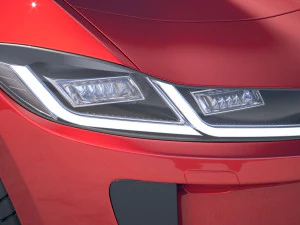 Jaguar I-Pace 2018 3D Model