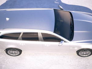 Jaguar XF Sportbrake Pure 2018 Modèle 3D