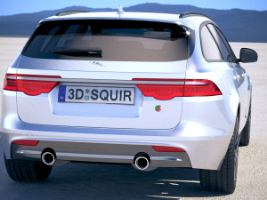 Jaguar XFS Sportbrake 2018 Modelo 3D
