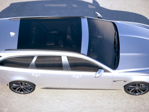 Jaguar XFS Sportbrake 2018 Modelo 3D