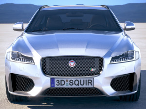 Jaguar XFS Sportbrake 2018 Modelo 3D