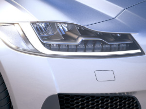 Jaguar XFS Sportbrake 2018 Modelo 3D