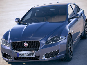 Jaguar XJ50 2019 3D Модель