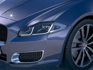 Jaguar XJ50 2019 3D Модель