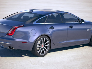 Jaguar XJ50 2019 3D Модель