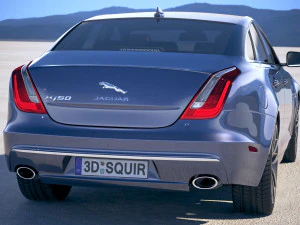 Jaguar XJ50 2019 3D Model