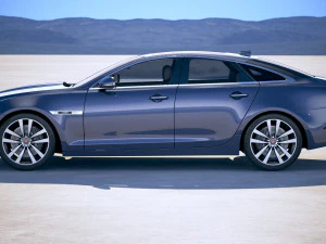 Jaguar XJ50 2019 3D Model