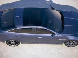 Jaguar XJ50 2019 3D Model