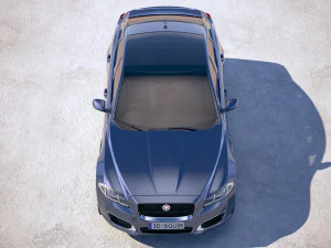 Jaguar XJ50 2019 3D Model