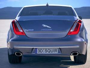 Jaguar XJ50 2019 3D Model