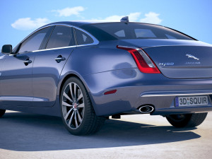 Jaguar XJ50 2019 3D Модель