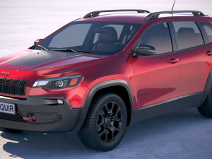Jeep Cherokee 2019 3D Модель