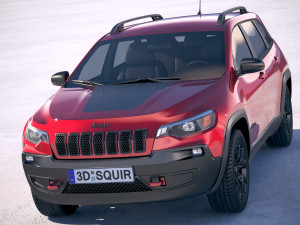 Jeep Cherokee 2019 3D Model