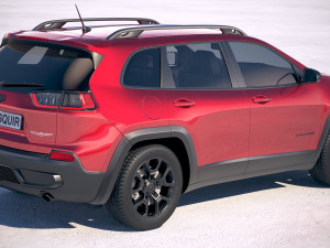 Jeep Cherokee 2019 3D Model