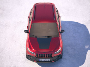 Jeep Cherokee 2019 3D Model