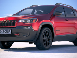 Jeep Cherokee 2019 3D Model